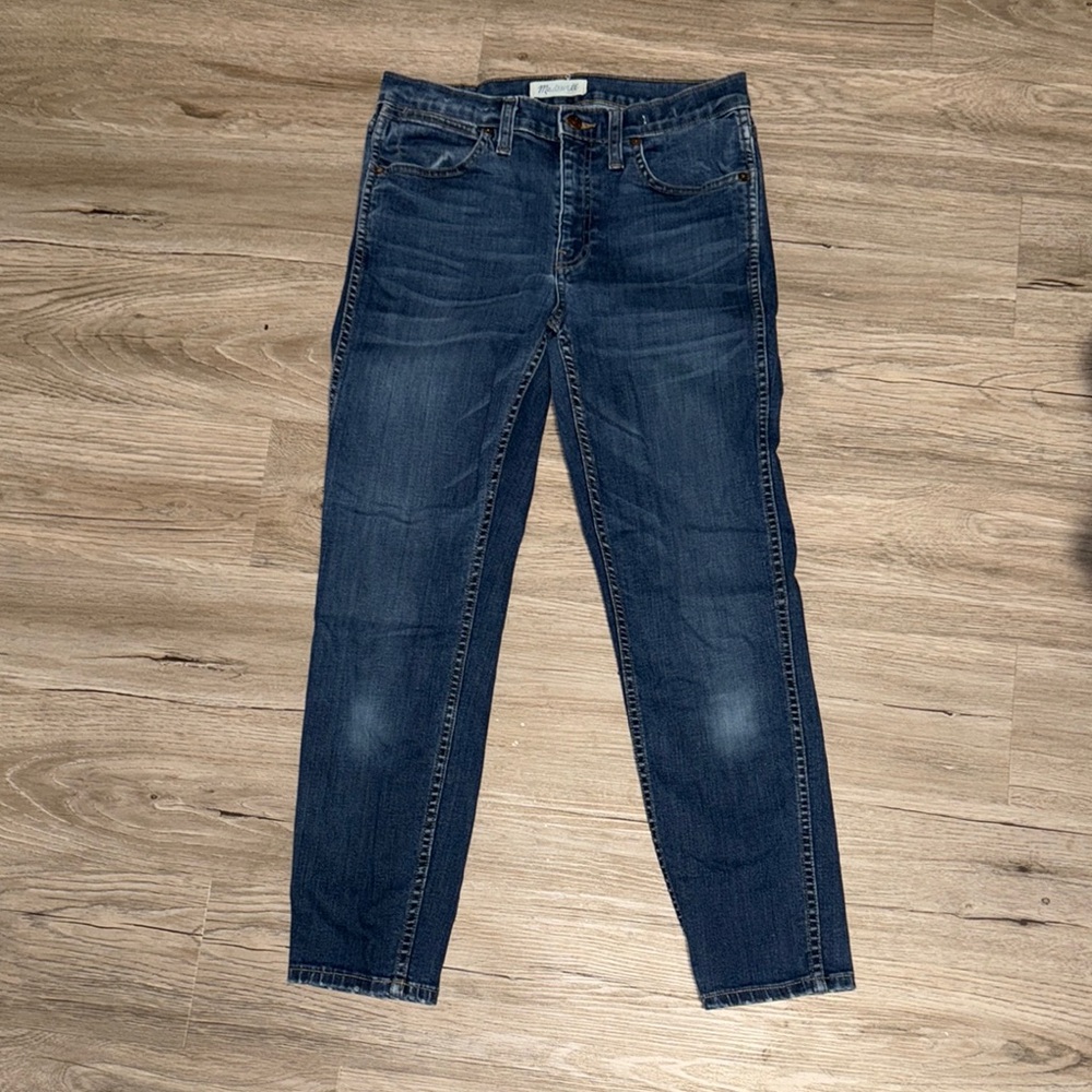 Madewell 9” high Riser Skinny Crop Jeans